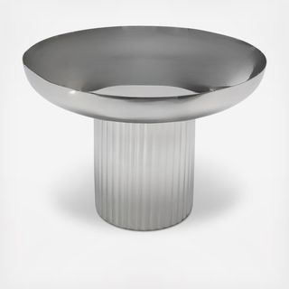 Guilded Round Serving Platter