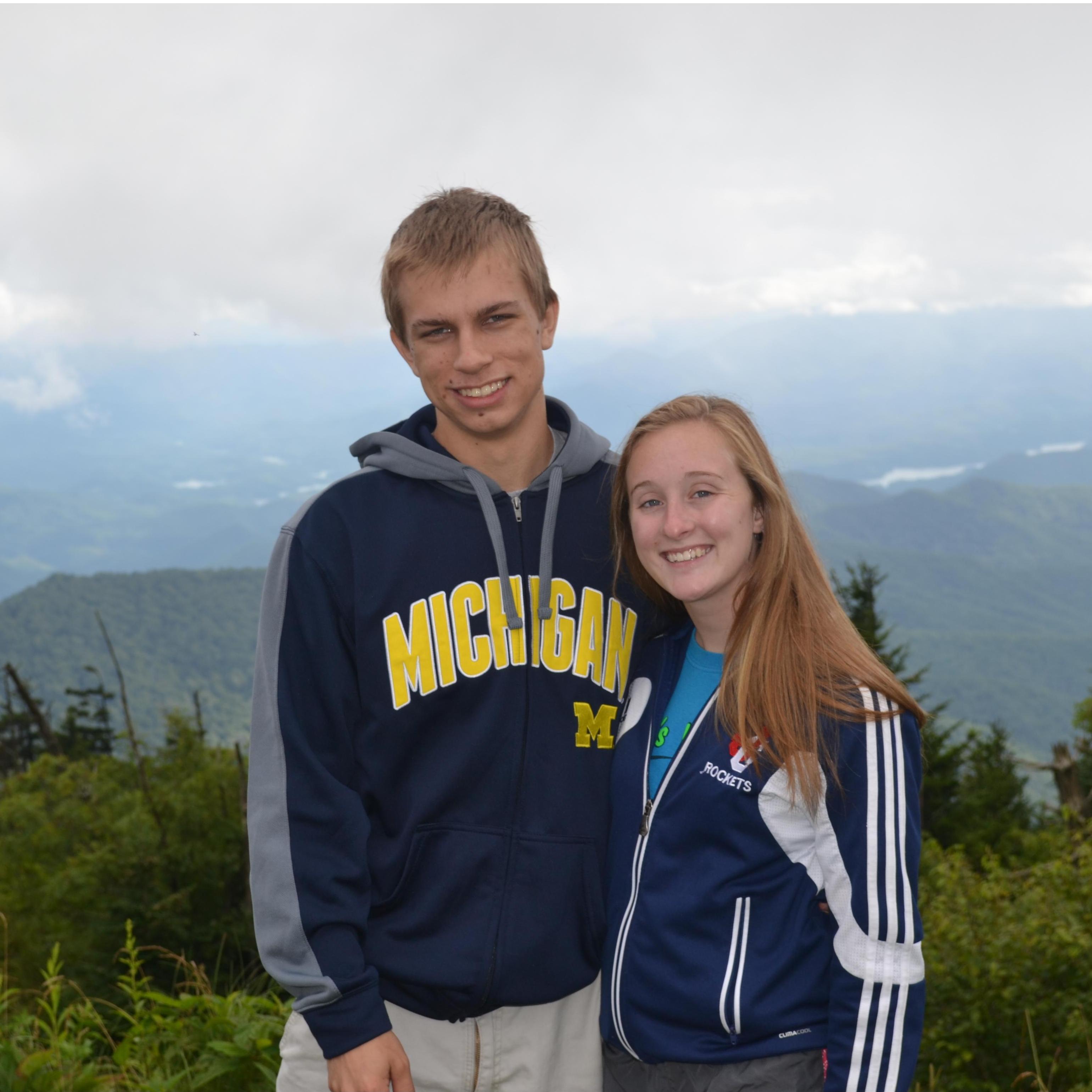 Here we are at the Smoky Mountains! One of our favorite places.