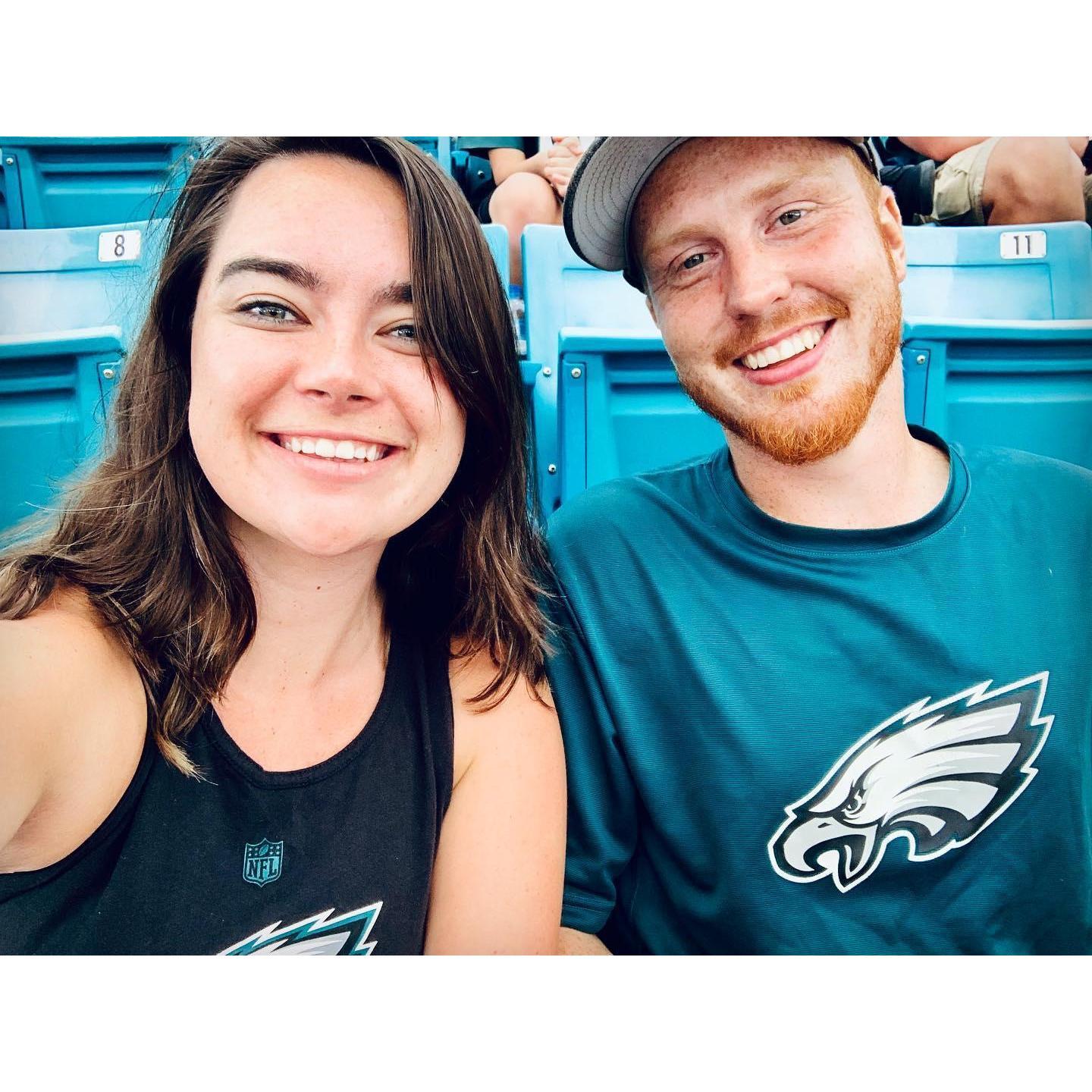 Eagles v. Jags Pre-Season Game