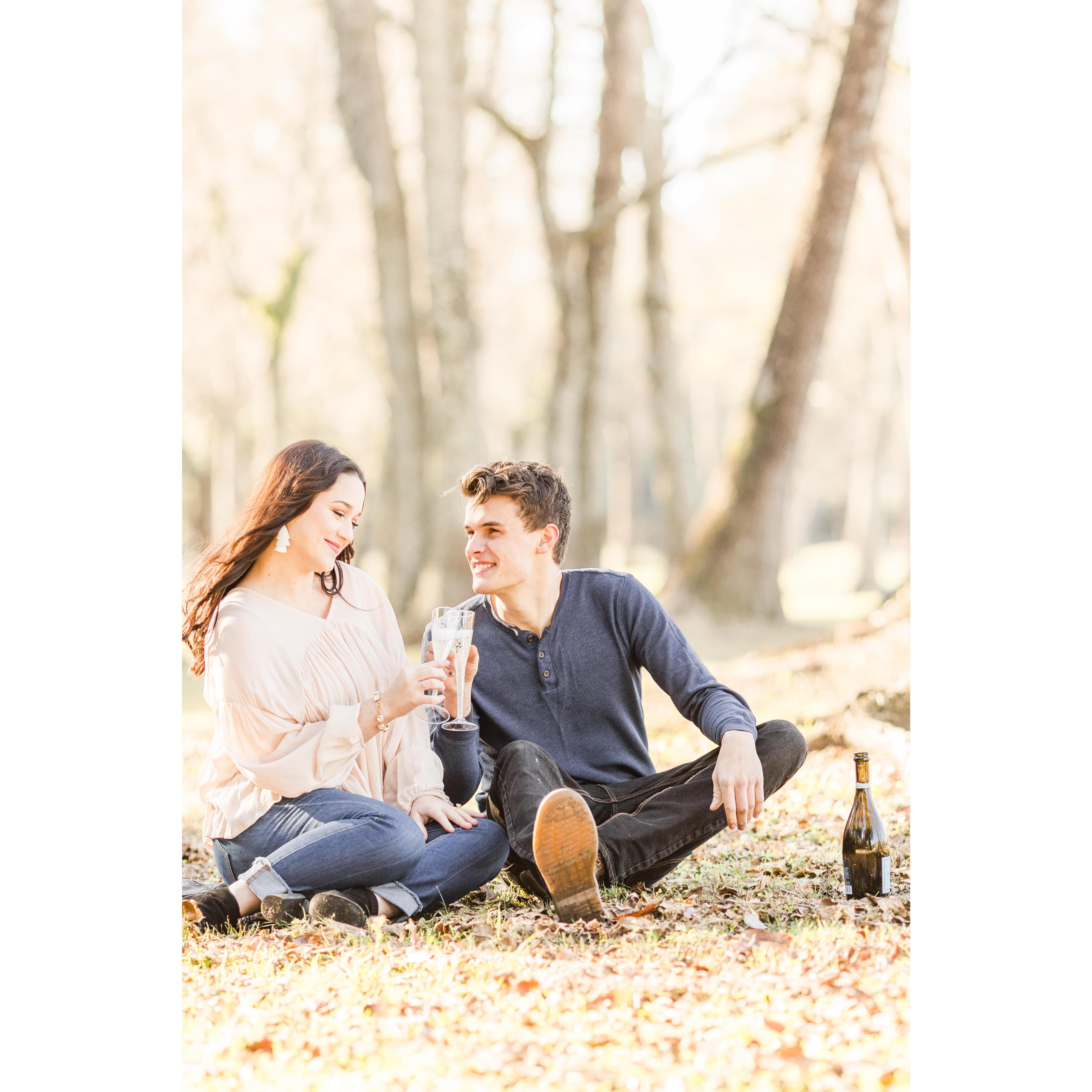 Our engagement session!