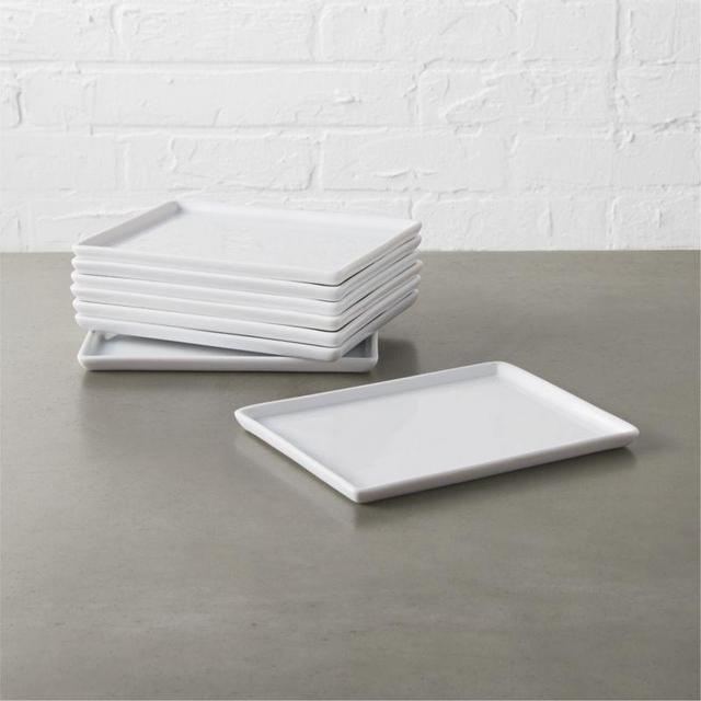 Set of 8 Cuatro Small Platters