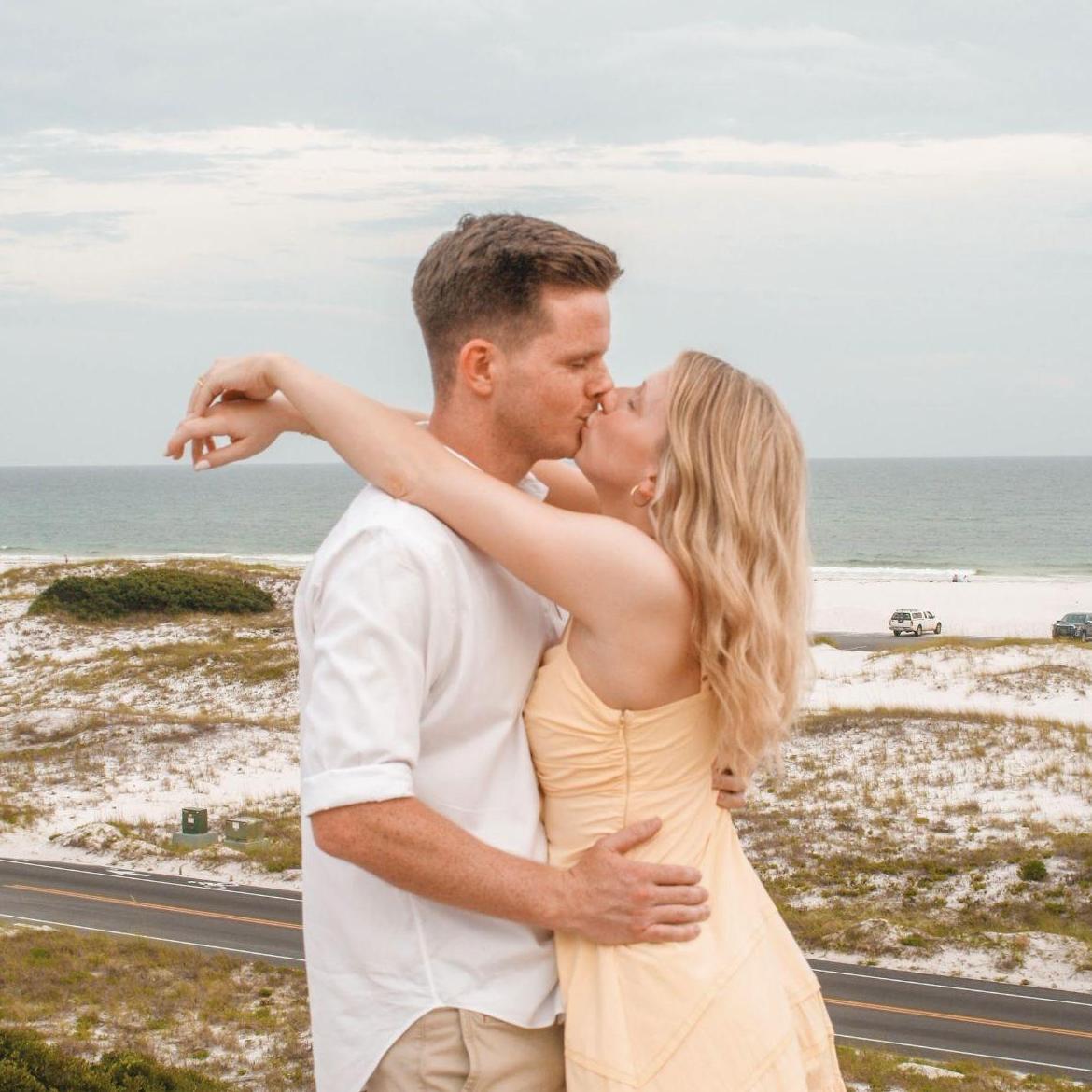 Engagement photos by Kara Green in Pensacola, FL