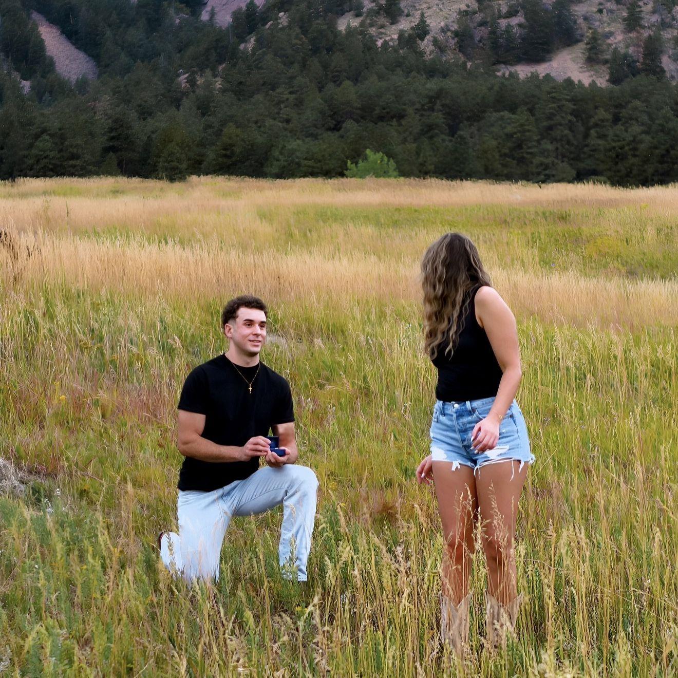 The moment before the YES 💍