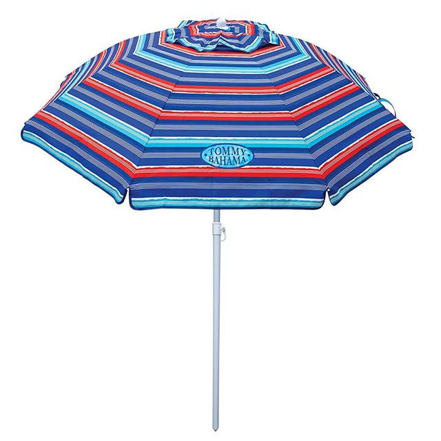Tommy Bahama 6' UPF 50+ Tilt Beach Umbrella with Wind Vent