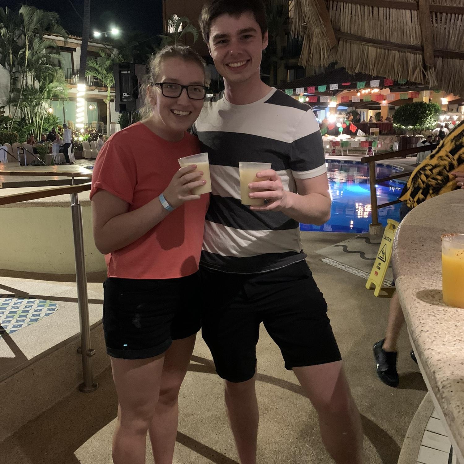 Our first trip to Mexico together!