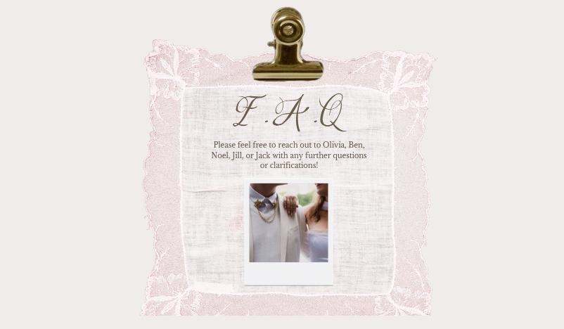 The Wedding Website of Olivia Kleinhaus and Benjamin Hicks