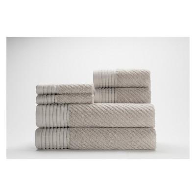 6pc Beacon Silver Bath Towels Sets - Caro Home
