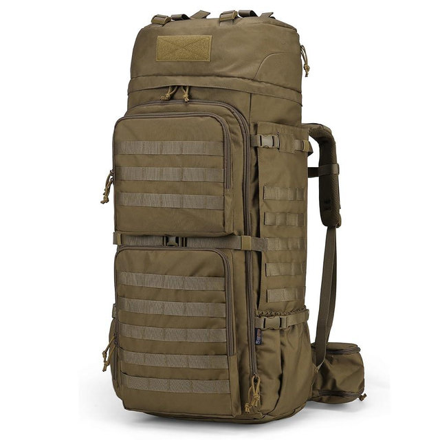 Mardingtop 75L Molle Hiking Internal Frame Backpacks with Rain Cover for Camping,Backpacking,Travelling