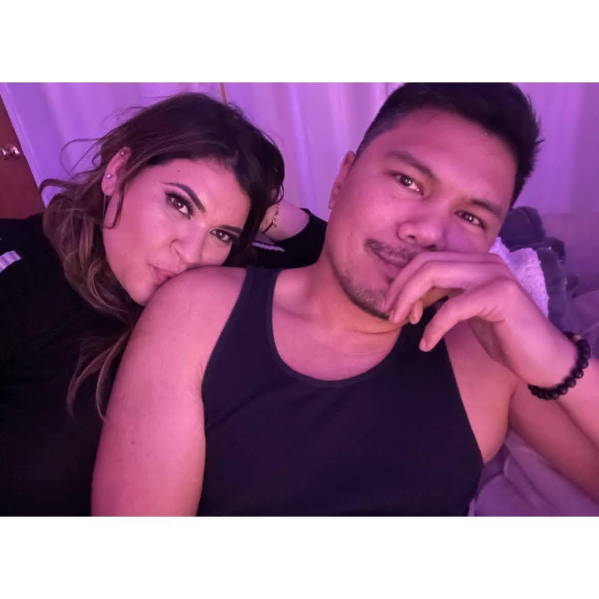 Our first Valentine's Day together