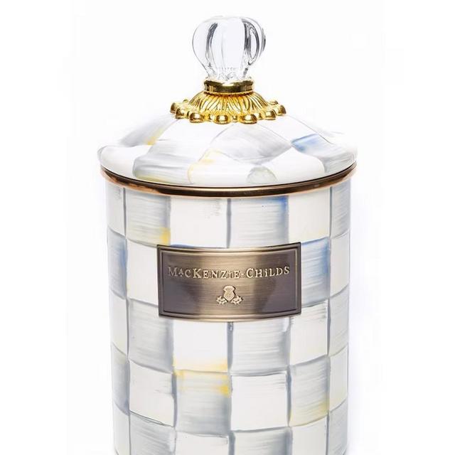 MacKenzie-Childs Check Canister