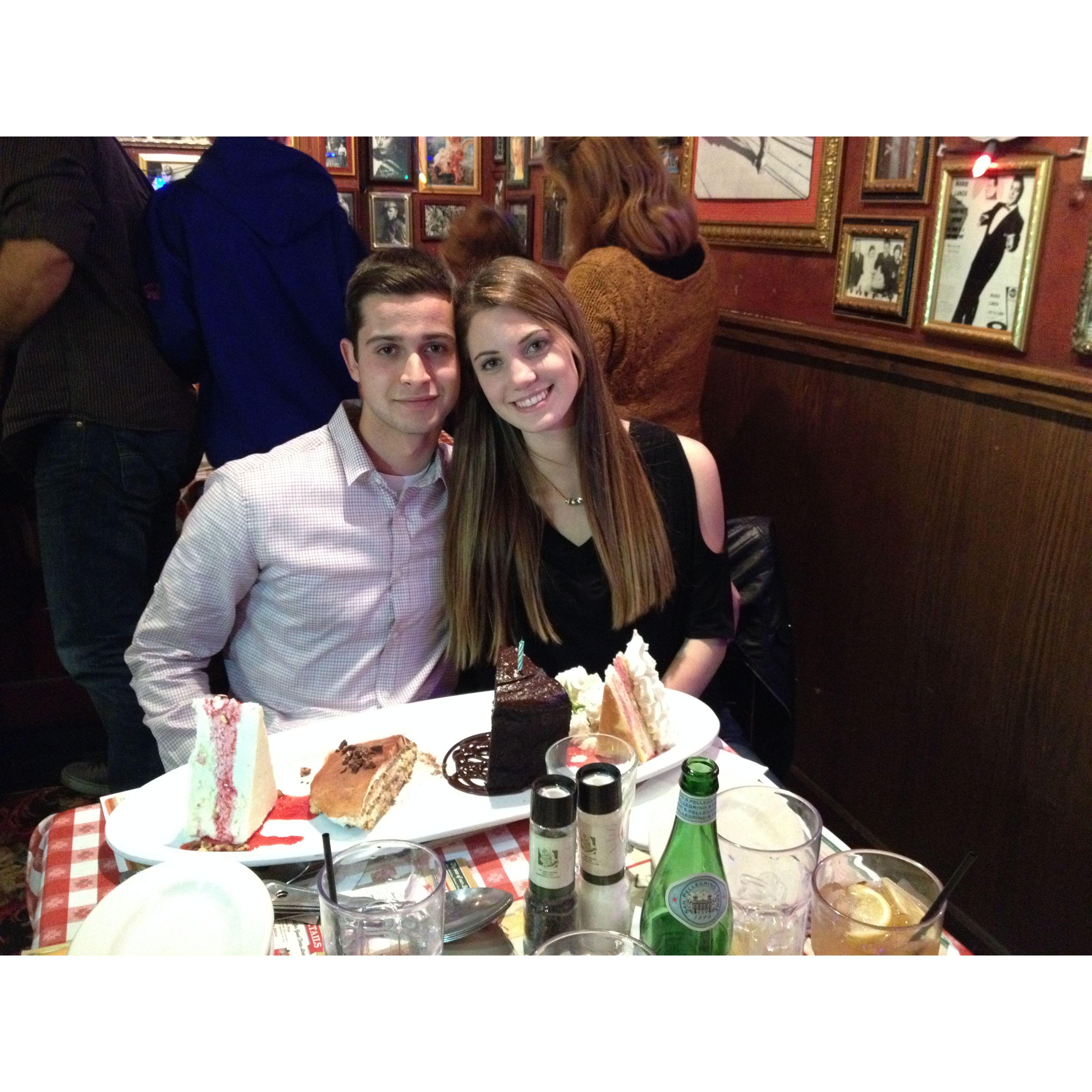 2014 - Daniel's surprise 18th Birthday dinner
