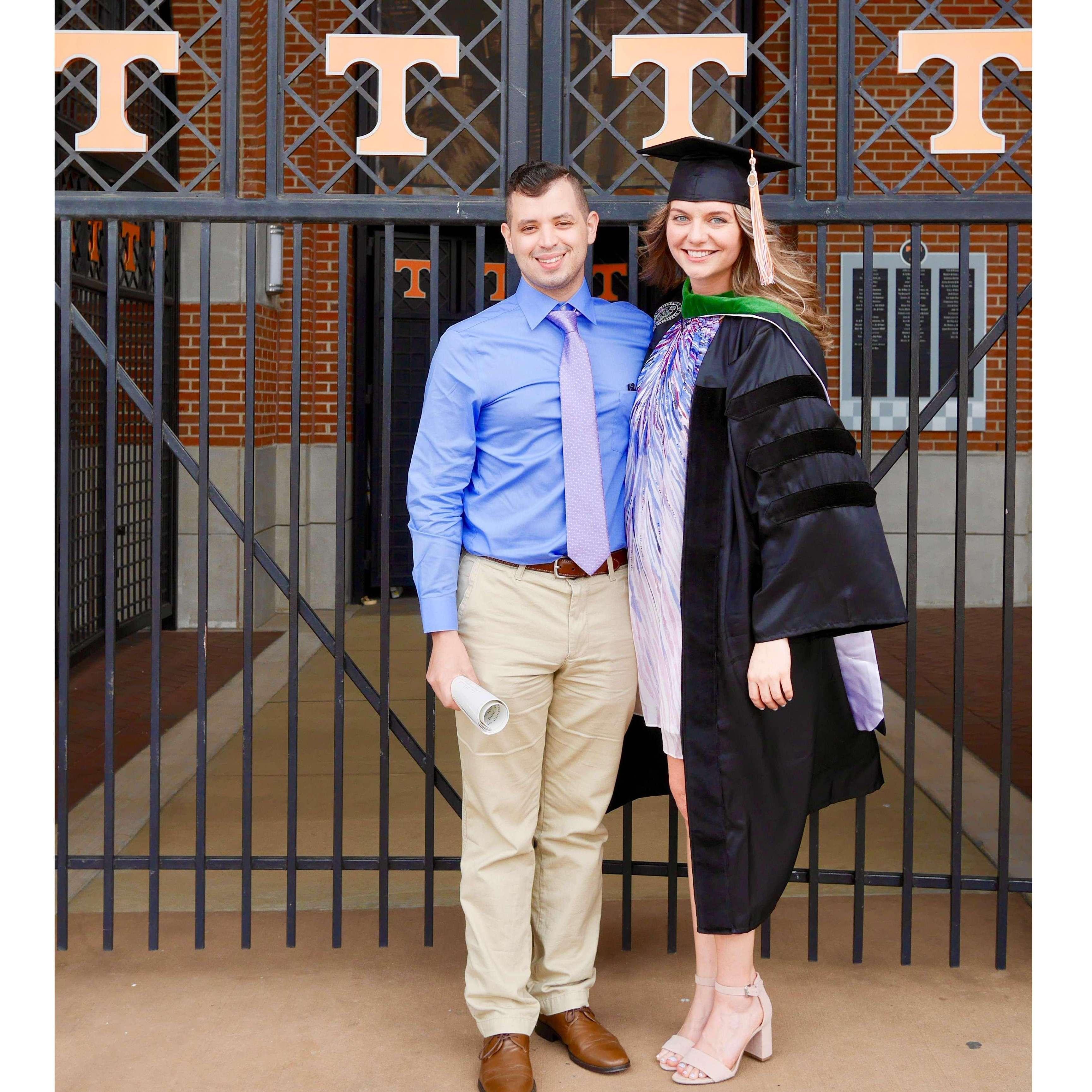 May 2018- Jackie graduates with her doctorate in Audiology from the University of Tennessee Knoxville.