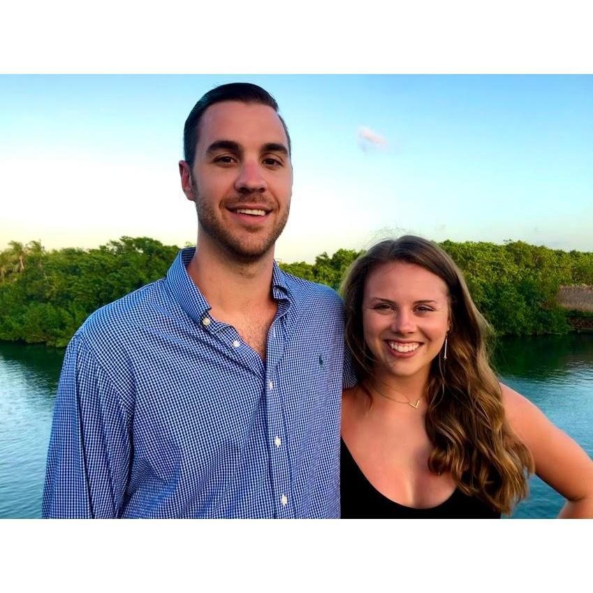 When we went on our trip to Cancun for a graduation present!