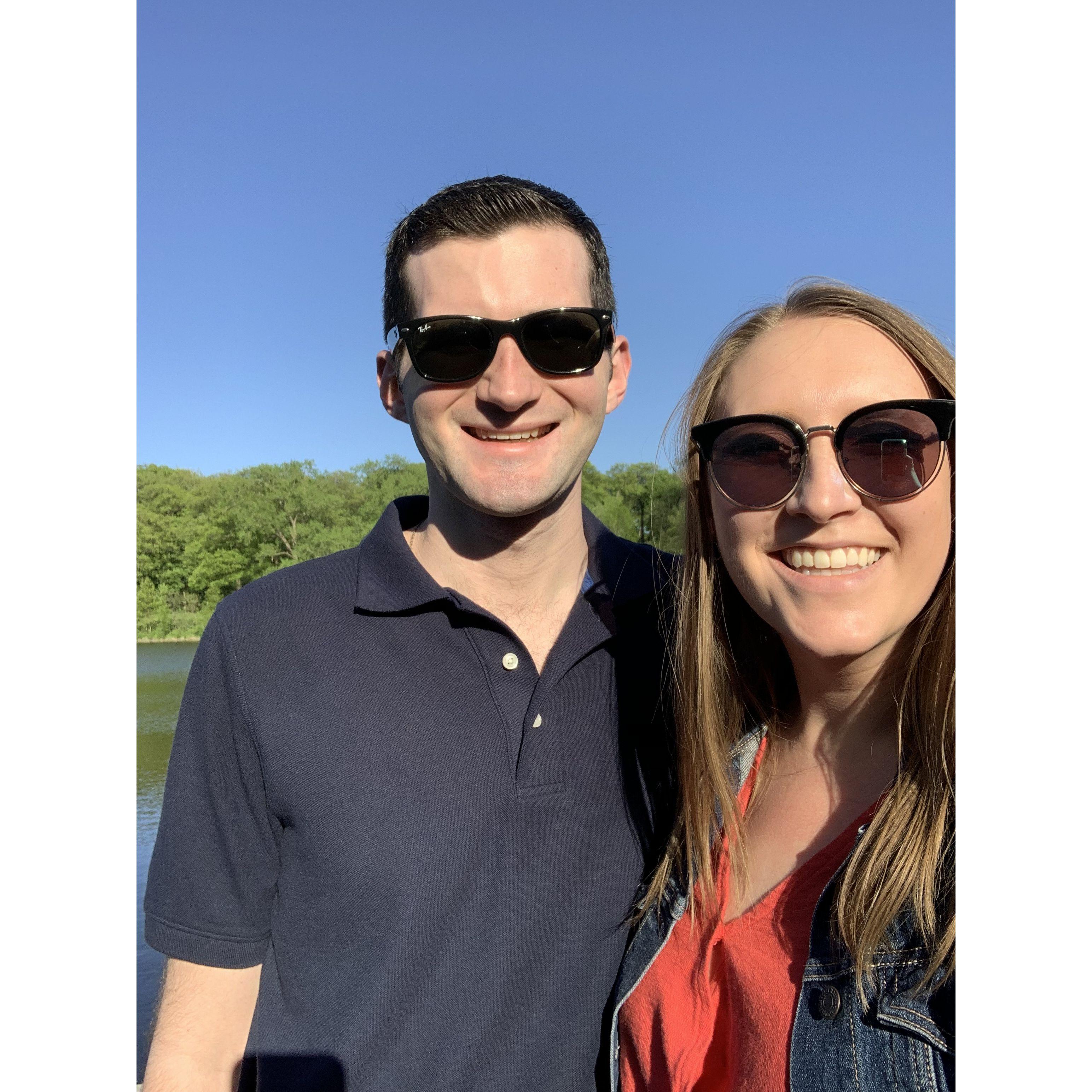 first trip to Glen Ellyn, IL (Kim's Hometown date)