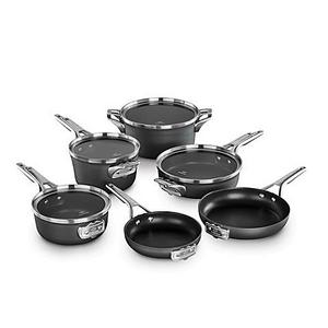 Calphalon® Premier™ Space Saving Hard Anodized Nonstick 10-Piece Cookware Set