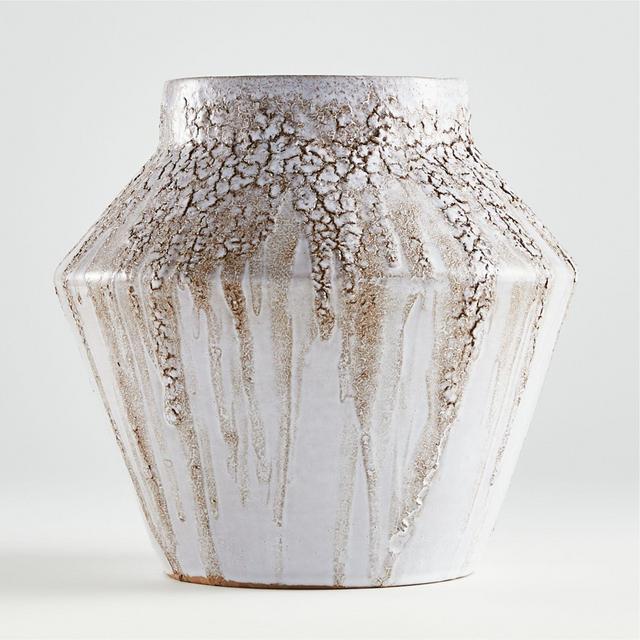 Fairview White Bark Vase