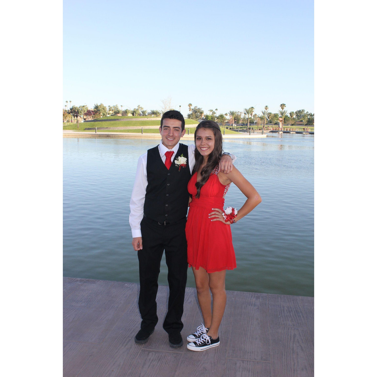 Senior year homecoming 2015