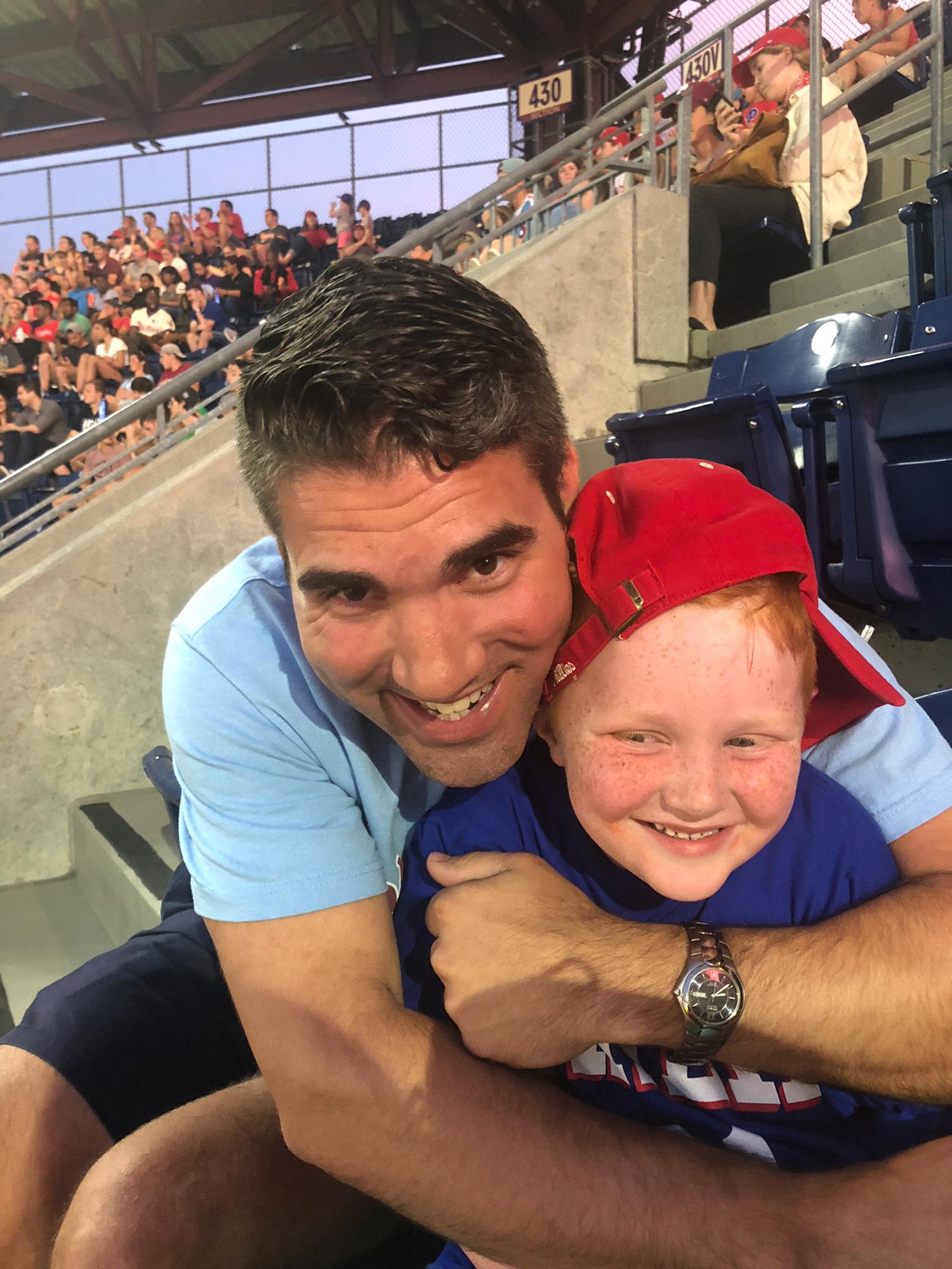 Austin’s First Phillies Game 2018