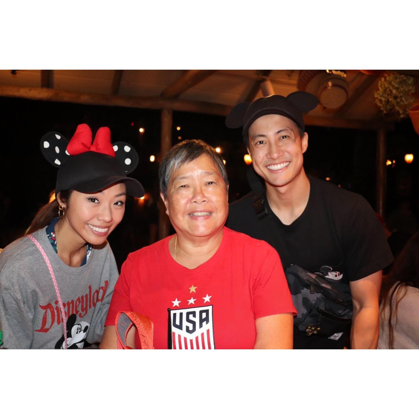 Disneyland with Auntie Kathy!