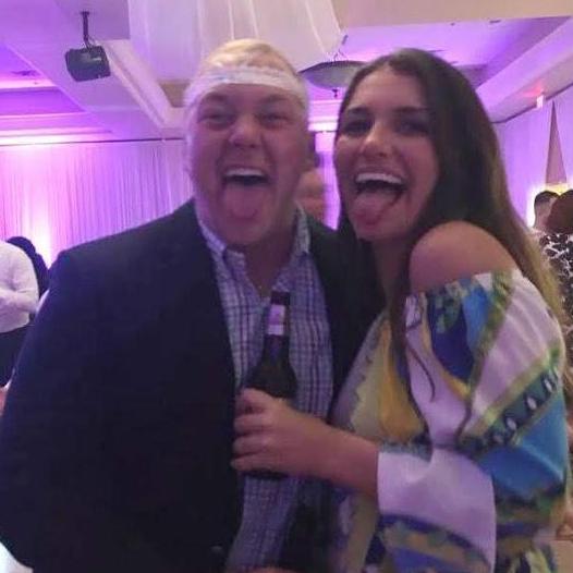 Tyler caught the guarder at his friend's wedding!