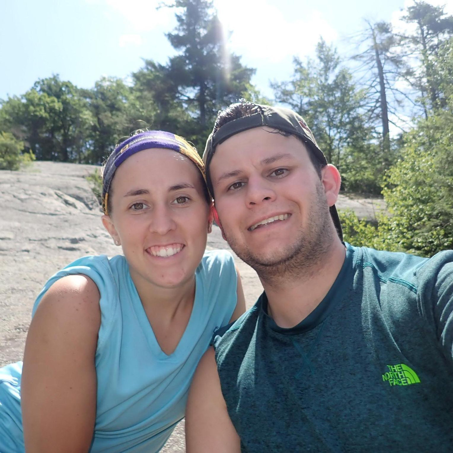 One of our Many Hikes Together (Bonticou Crag and Table Rocks)