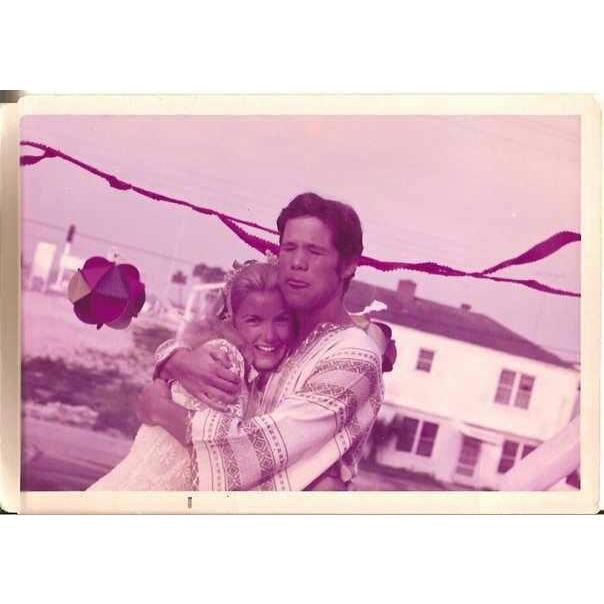 John's parents on their wedding day