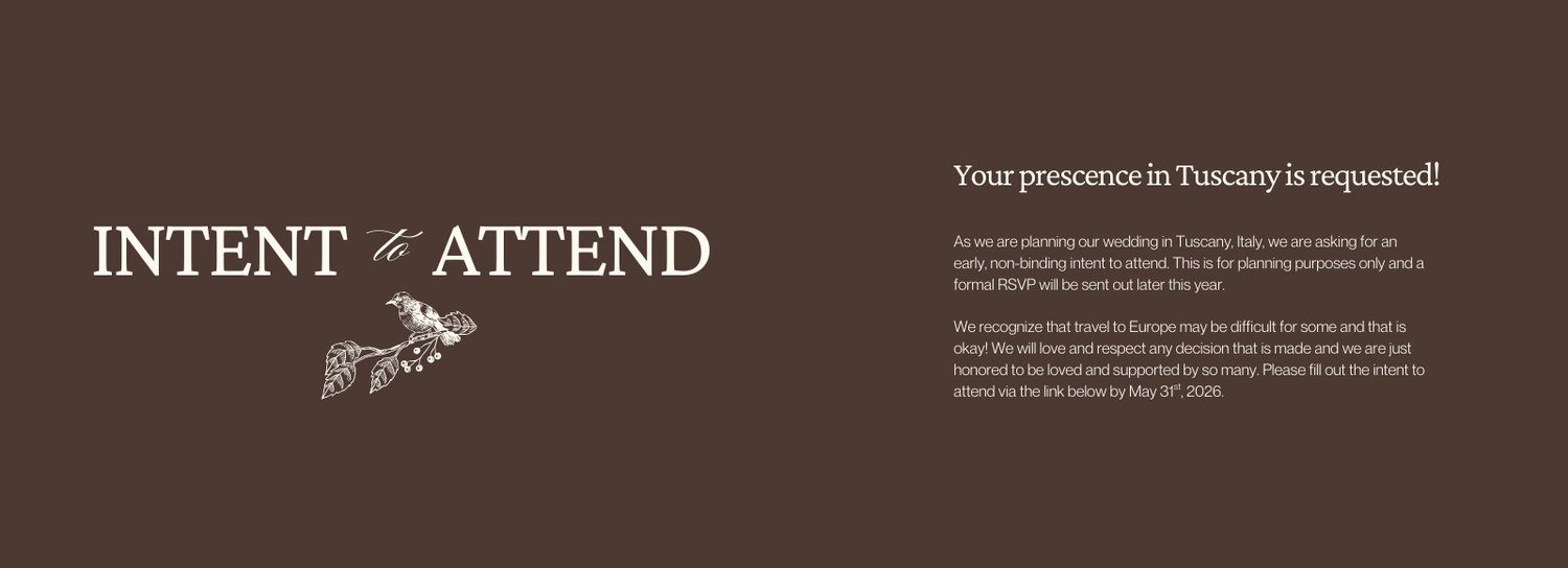 The Wedding Website of Zoe McIntosh and Aaron Funk