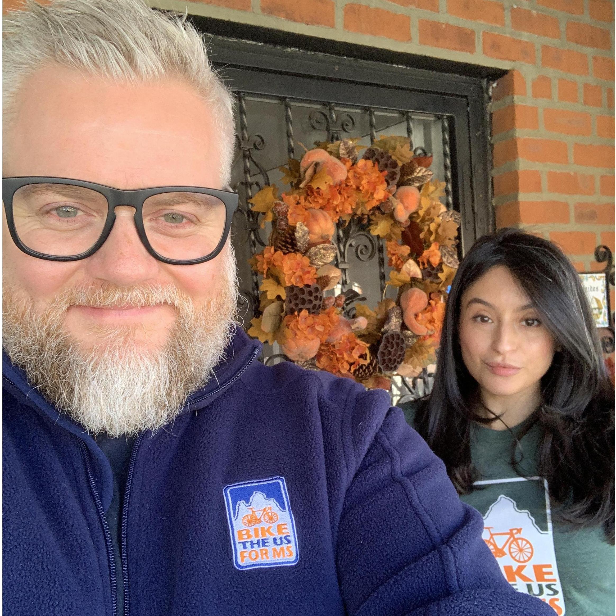 Representing Rob's favorite charity, Queens, 2018.