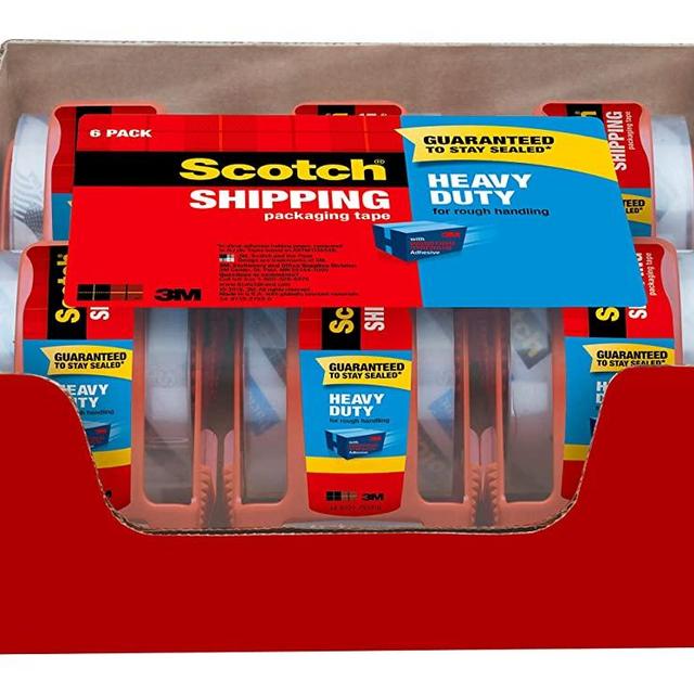 Scotch Heavy Duty Shipping Packaging Tape 1.88 Inches x 800 Inches