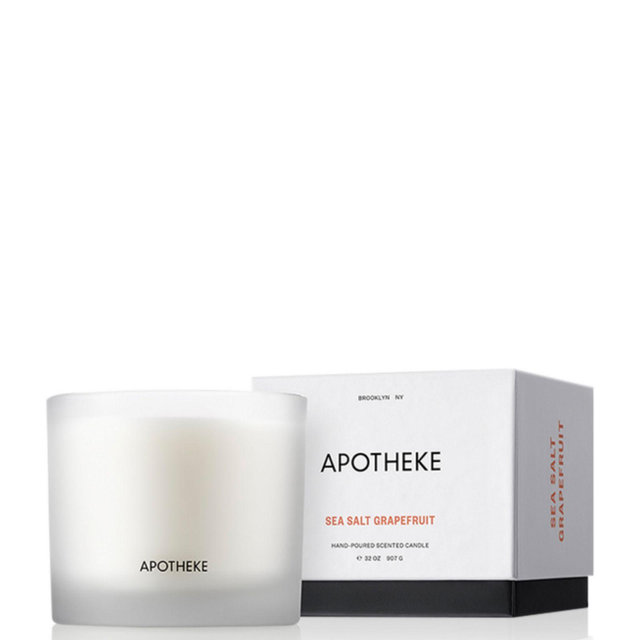 APOTHEKE Sea Salt Grapefruit 3 Wick Candle, 32 oz.