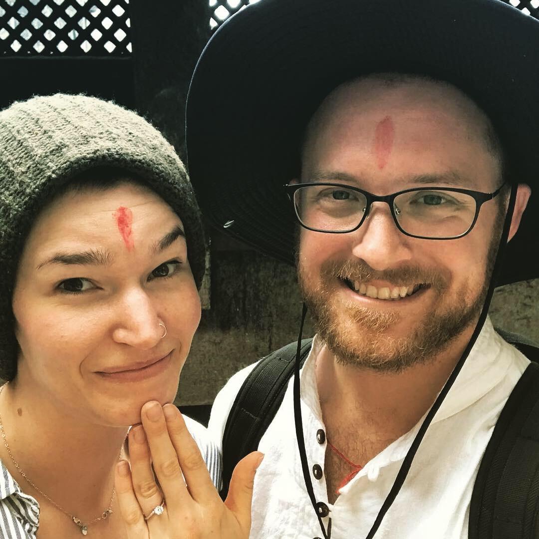 When I said, "YES!" in Pharping in Nepal <3