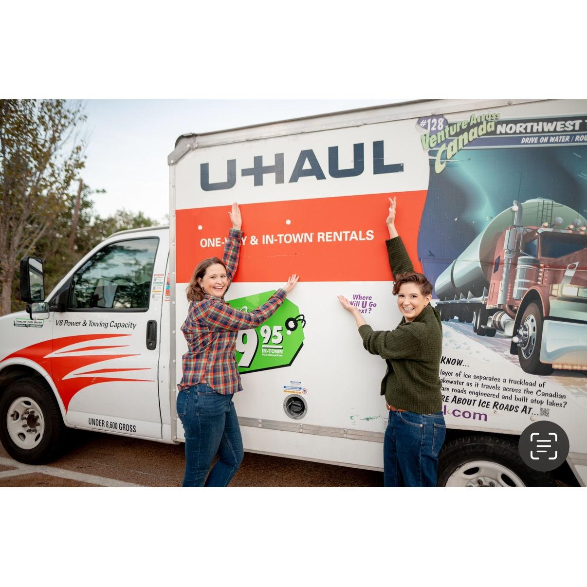 You know what they say about lesbians and U-Hauls! Oh, you don’t? Well, ask us at the ceremony!
