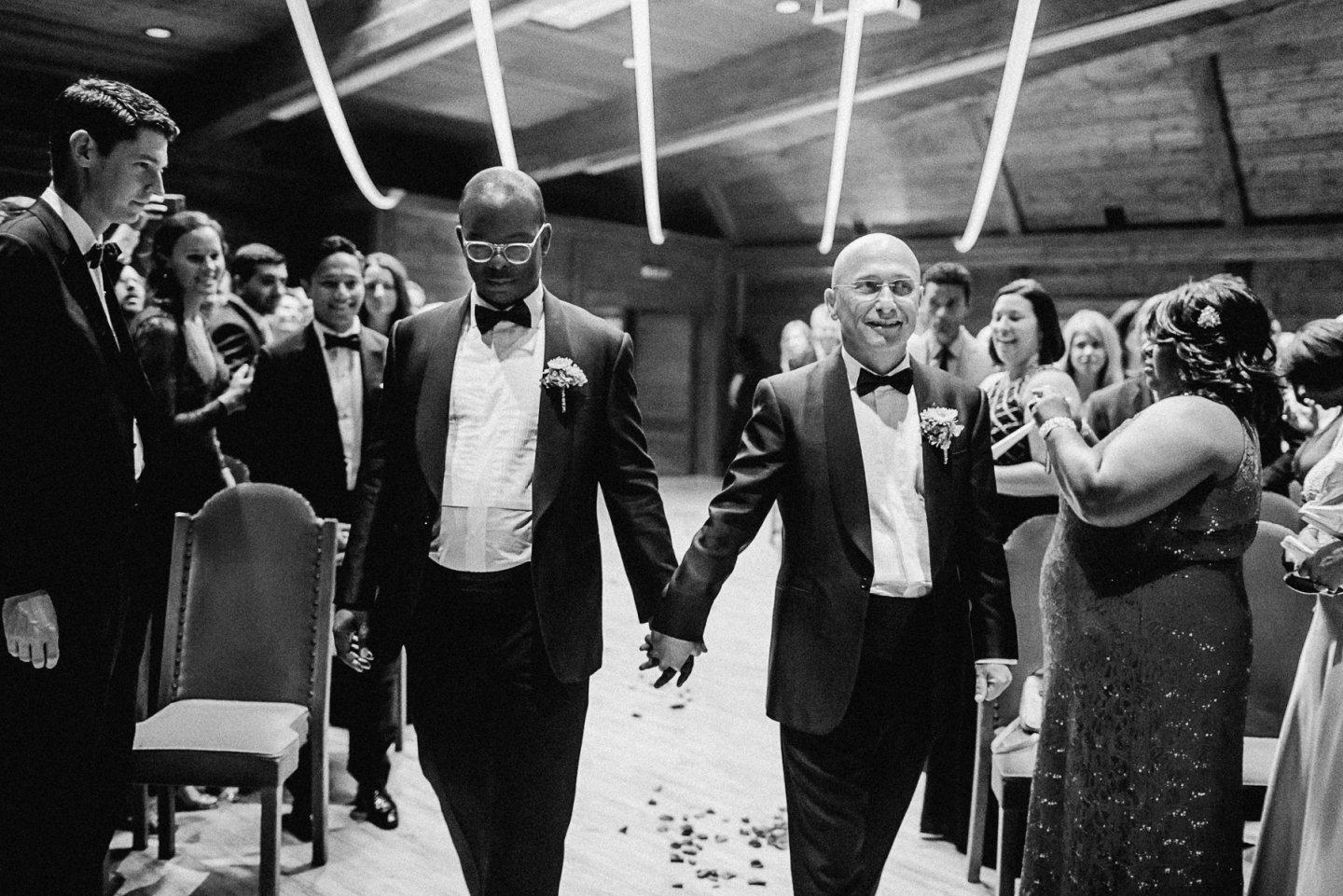 Mysterious and happy guys