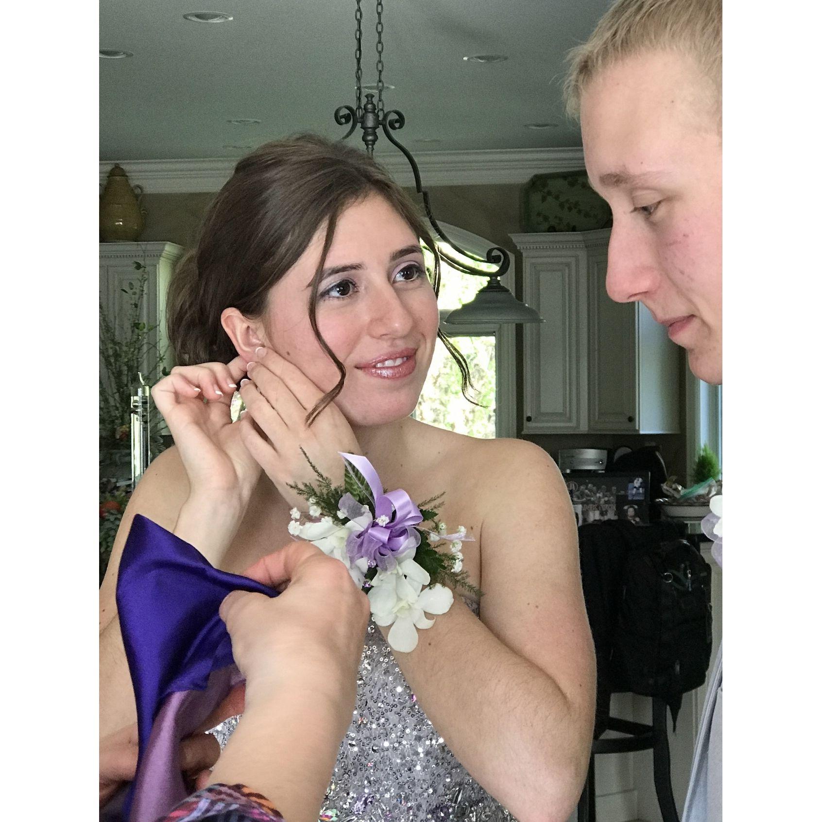 Getting ready for Prom