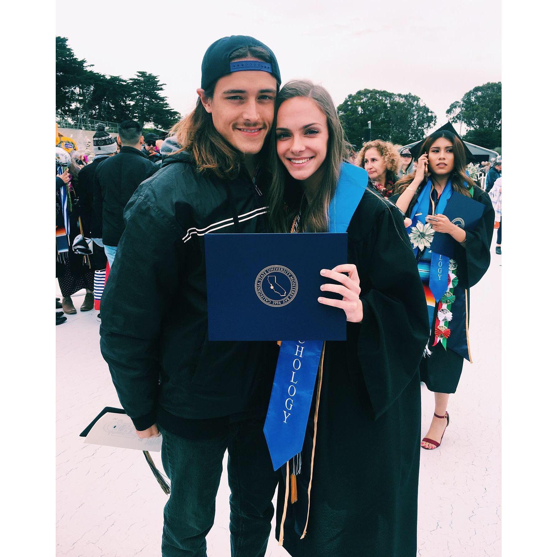 Ali's Graduation CSUMB Class of 2019