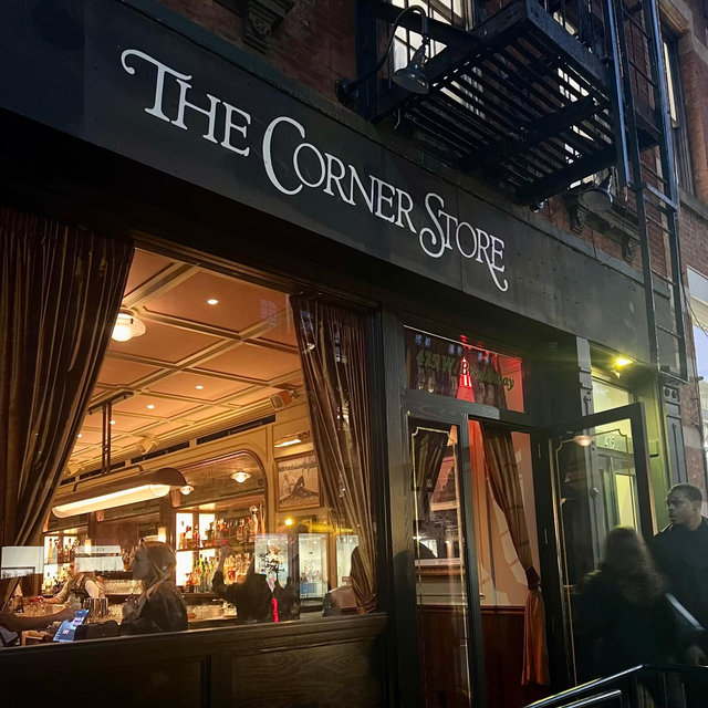 Dinner at “The Corner Store”