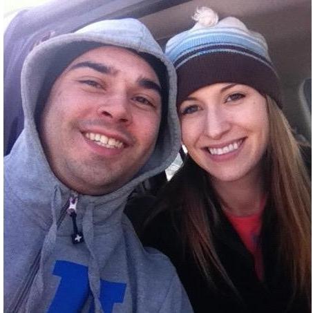 One of our first ski trips!