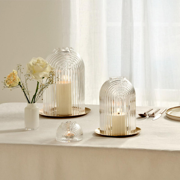 Nude Glass Ilo Tealight Holder - Thumbnail 4
