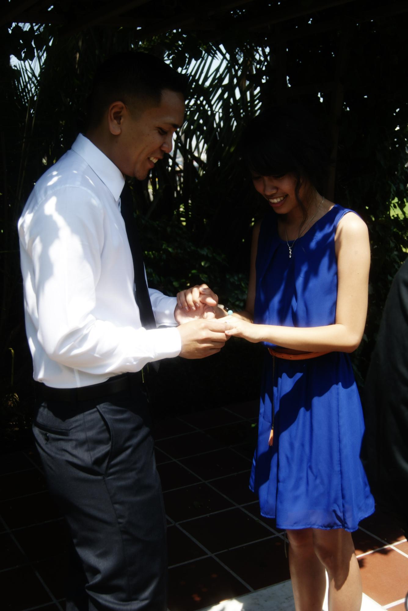 We said our 'I Do' in 2012!