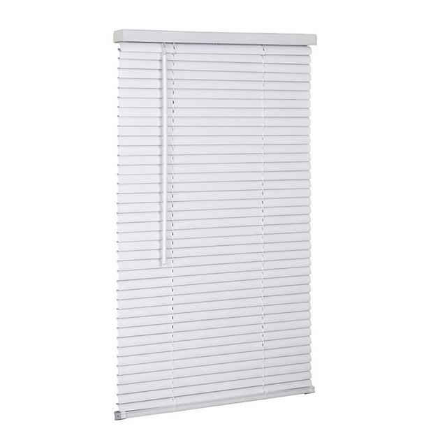 Lotus & Windoware Cordless 1" Vinyl Blind 33" x 84", White