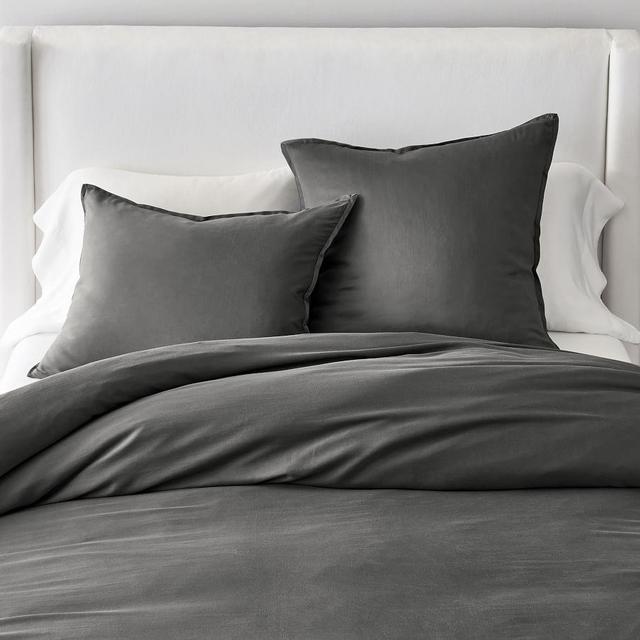 TENCEL™ Essential Duvet Cover, King/Cal. King, Charcoal
