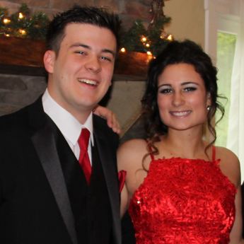 Brent's senior prom!