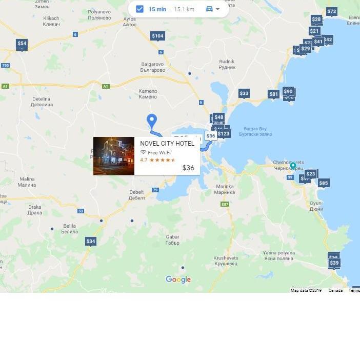 Hotels nearby.