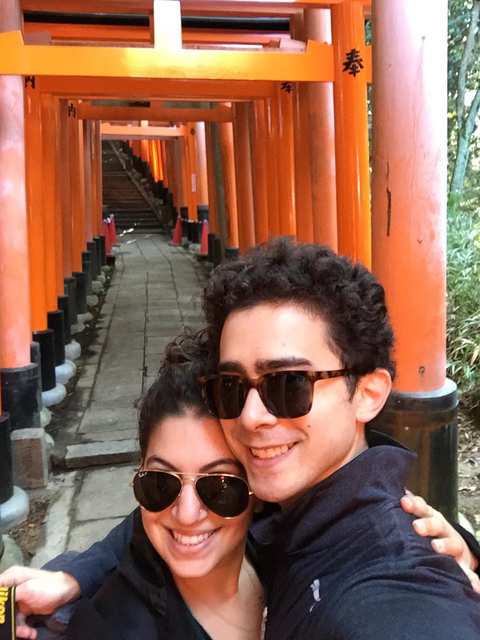 Fushimi Inari Shrine, Kyoto, Japan - November 2016