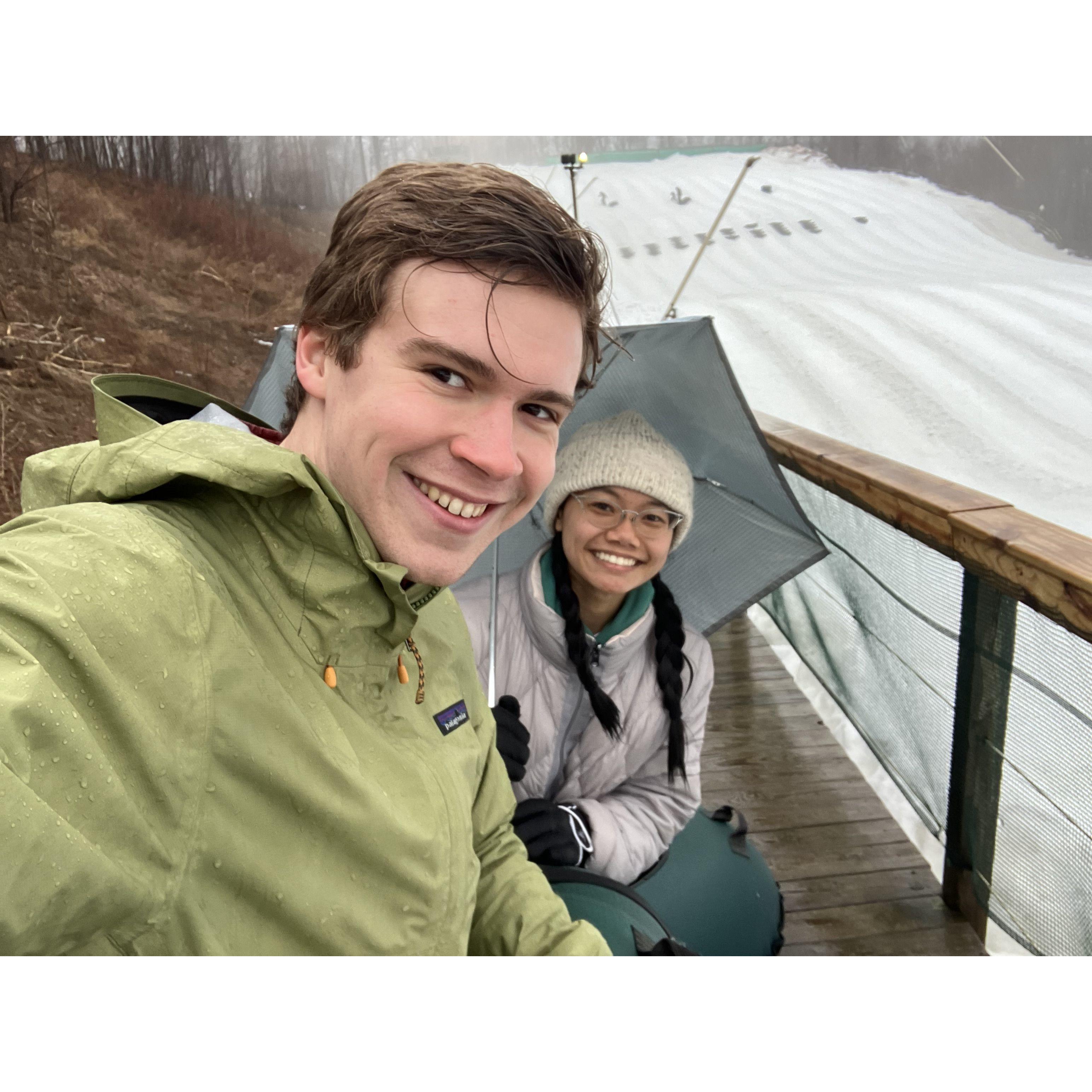 Snowtubing #2! 2/15/25