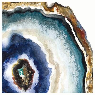 4pk Ceramic Blue Agate Print Coasters - Thirstystone