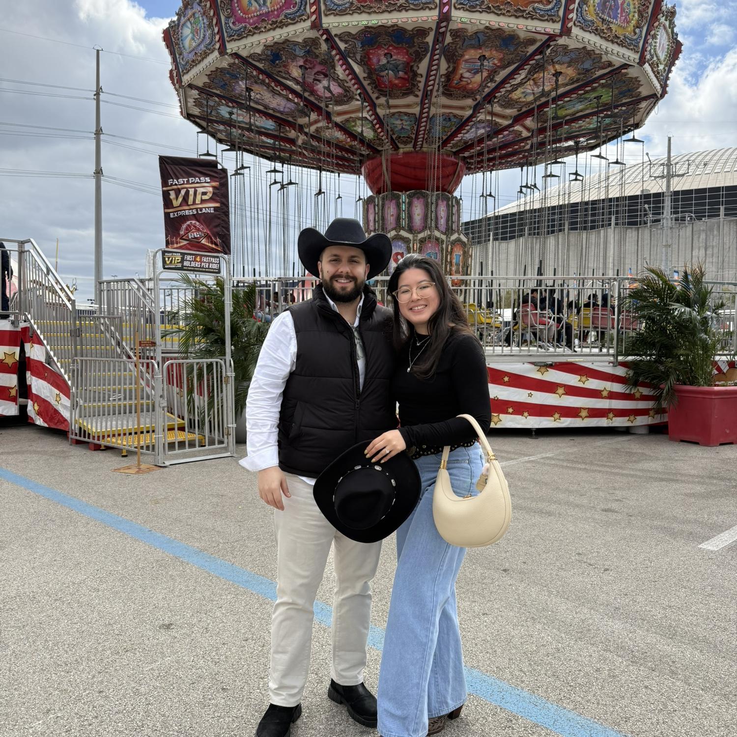 Being cowboys at the Houston Rodeo