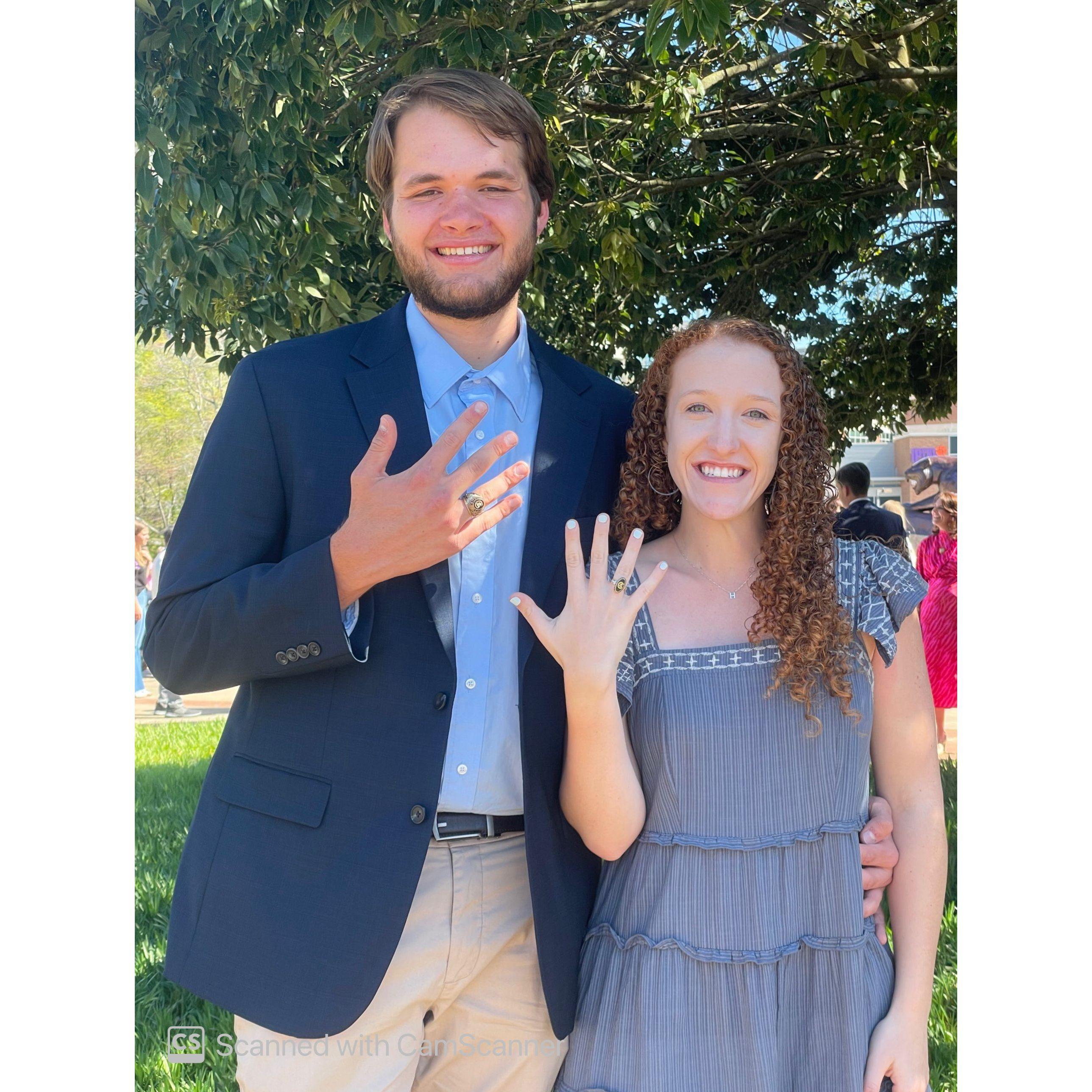 Ring Ceremony, April 2023