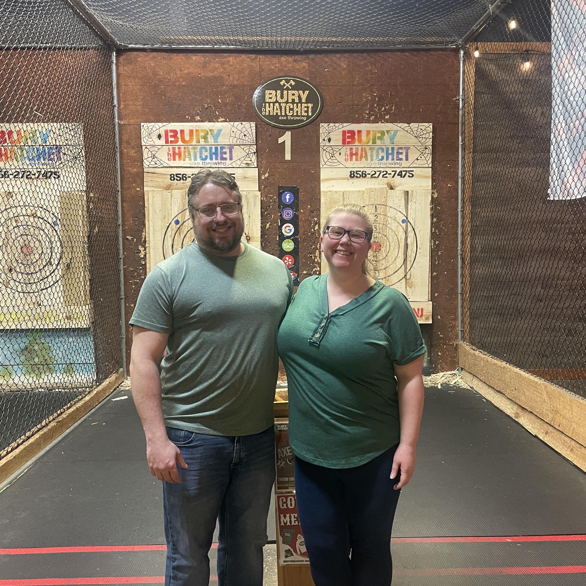 Celebrating Cody's Birthday at Bury the Hatchet