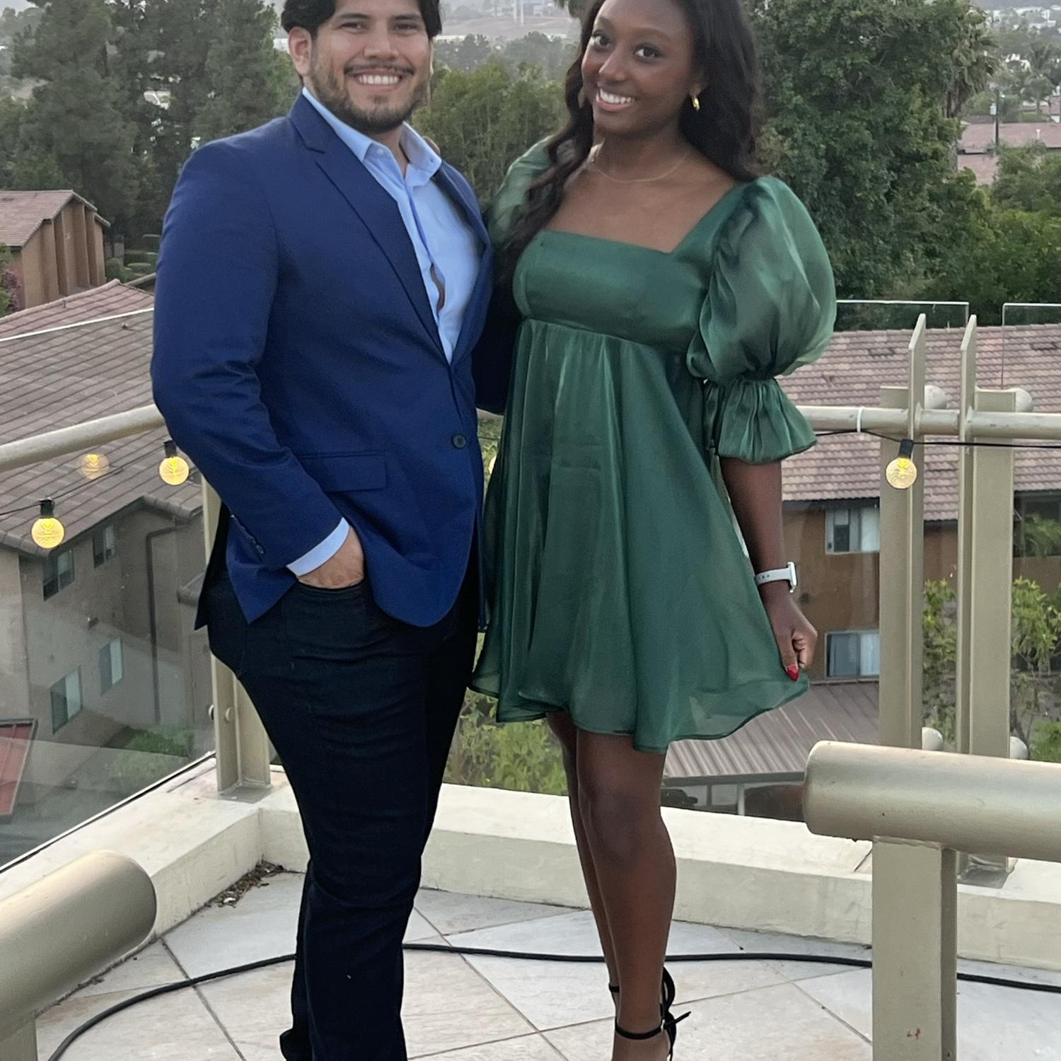 Rehearsal dinner in San Diego for the Johnsons (2023)